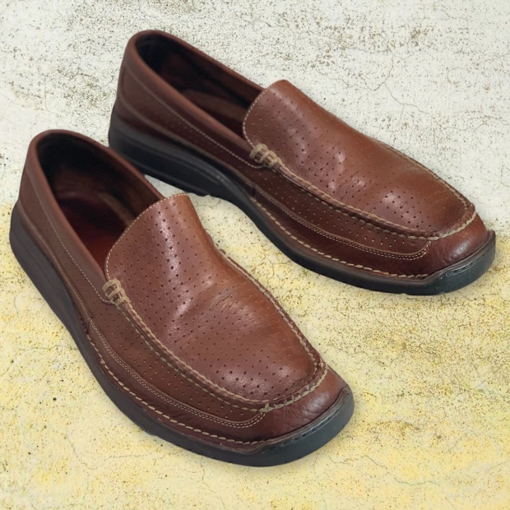 H.S. Trask Moc Toe Loafers Mens Size 11M